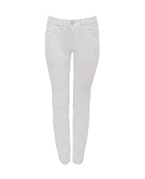White Jeans Ladies Stretch